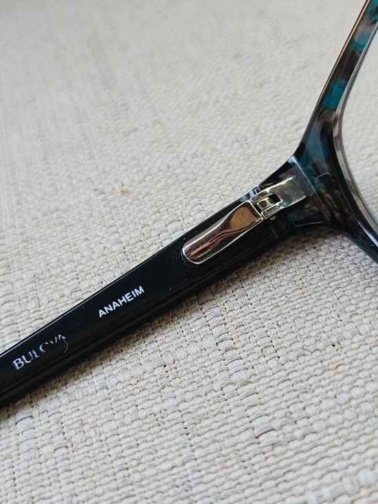 Bulova Women Glasses Frame ANAHEIM Blue Tortoise Eyewear Glasses Frame only main image 9